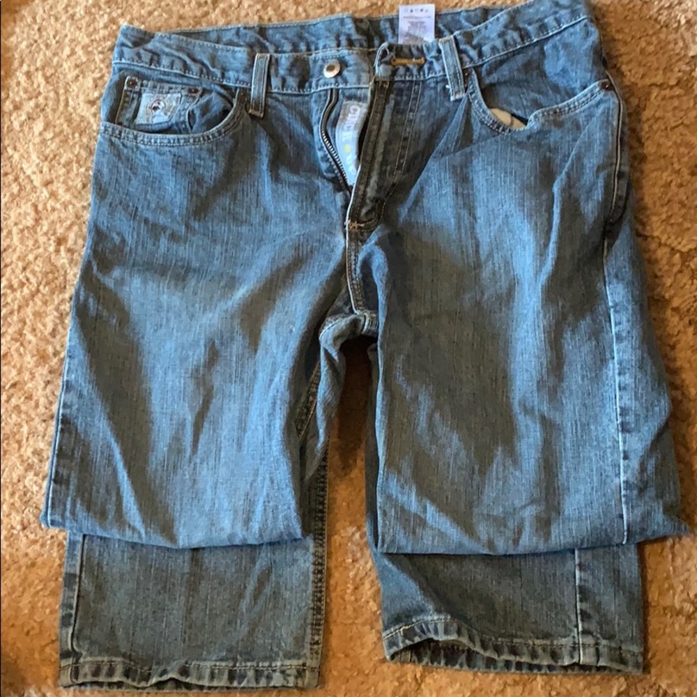 Men’s Cinch silver label. Size 32x32. In EUC